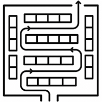 Forced Path Layout